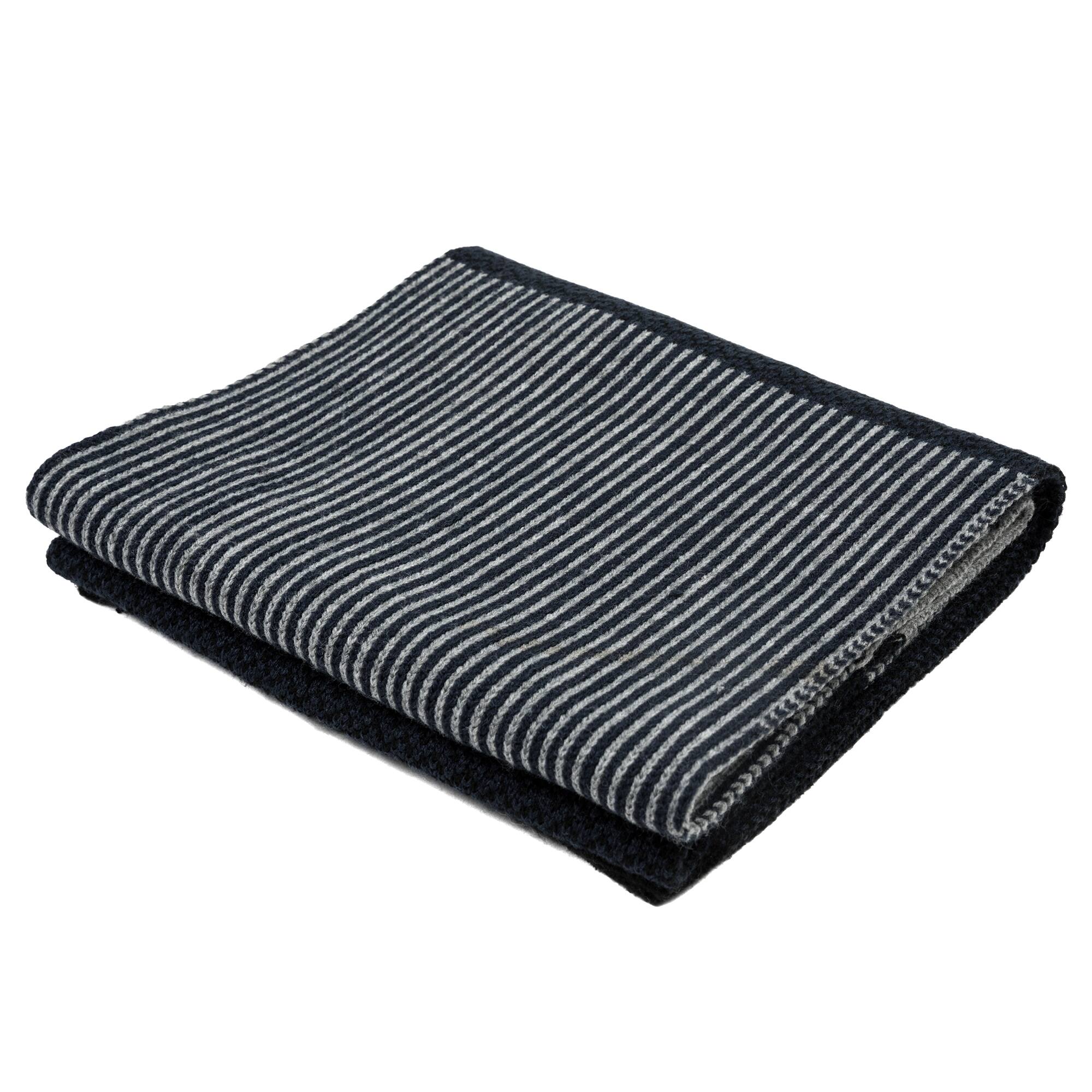 Glitzhome® 70" Men's Black, White & Gray Scarf